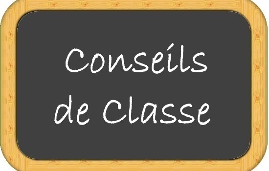 Conseils de classe du 1er trimestre (dates , horaires, salles)