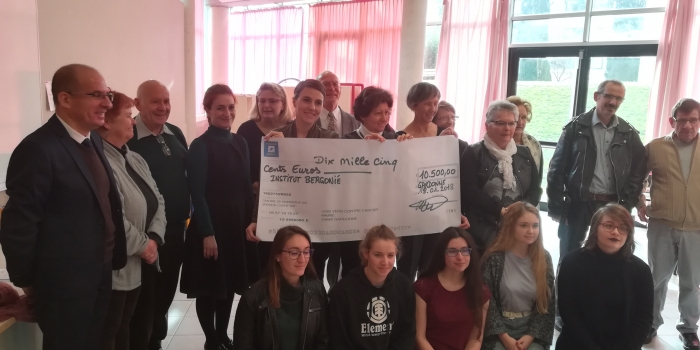 11 tonnes de bouchons récoltés : 10500€ pour l’institut Bergonié