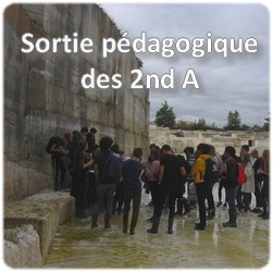 Sortie pédagogique des 2nd A