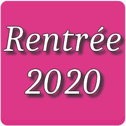 Rentrée 2020
