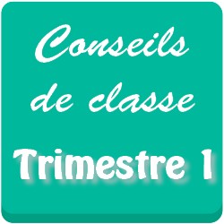 Conseils de classe du 1er trimestre (dates , horaires, salles)